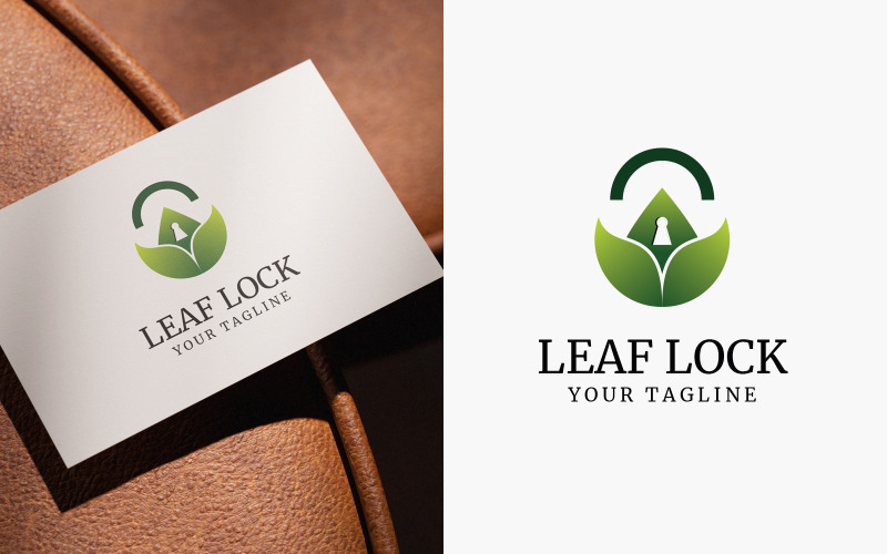 LeafLock-logotypmalldesign