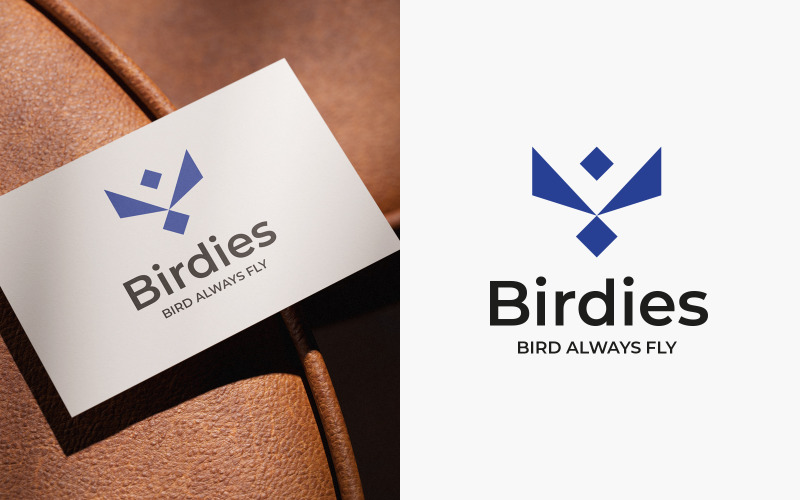 Design moderno del logo Birdies