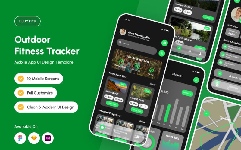 Stride - приложение для отслеживания физической активности на открытом воздухе