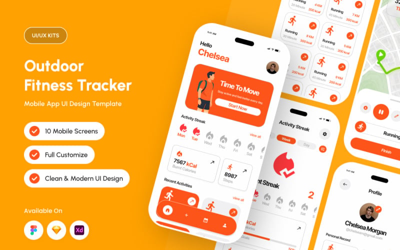 Track On - Application de suivi d'activité physique en extérieur