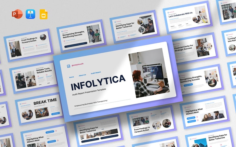 Mall för presentation av revisionsrapport - Infolytica