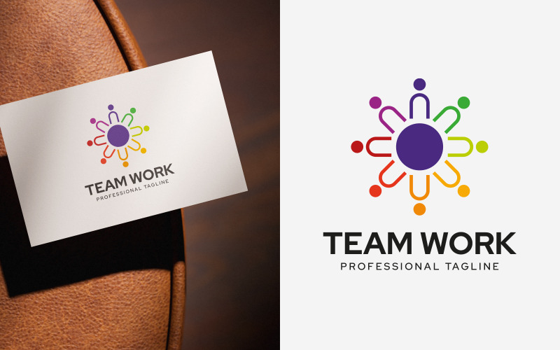 Modèles de logos pour le travail d'équipe