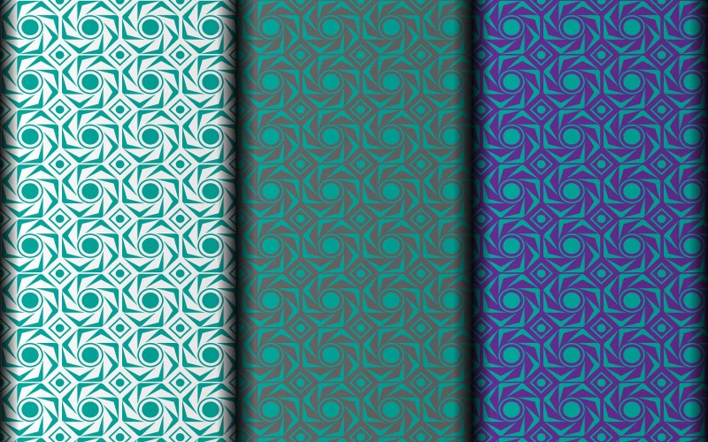 Kleurrijk geometrisch patroon achtergrondsjabloon
