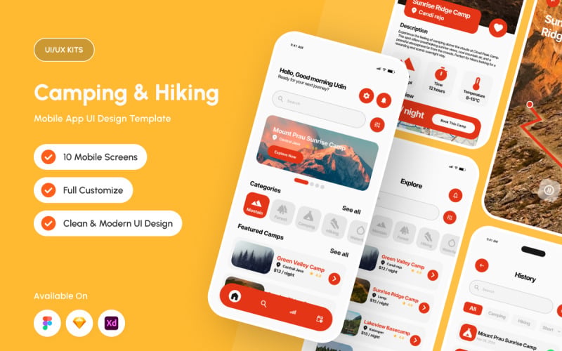 Trekka - Application mobile de camping et de randonnée