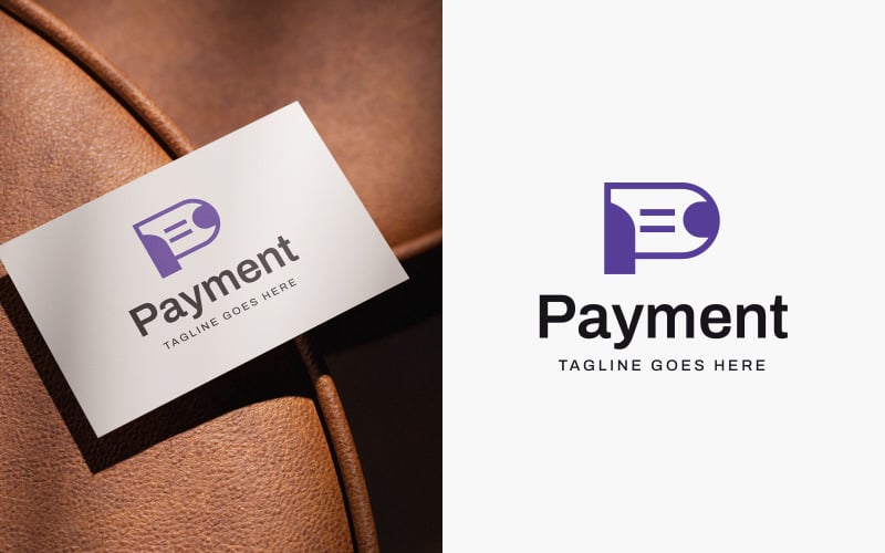 Modèle de logo de portefeuille de paiement