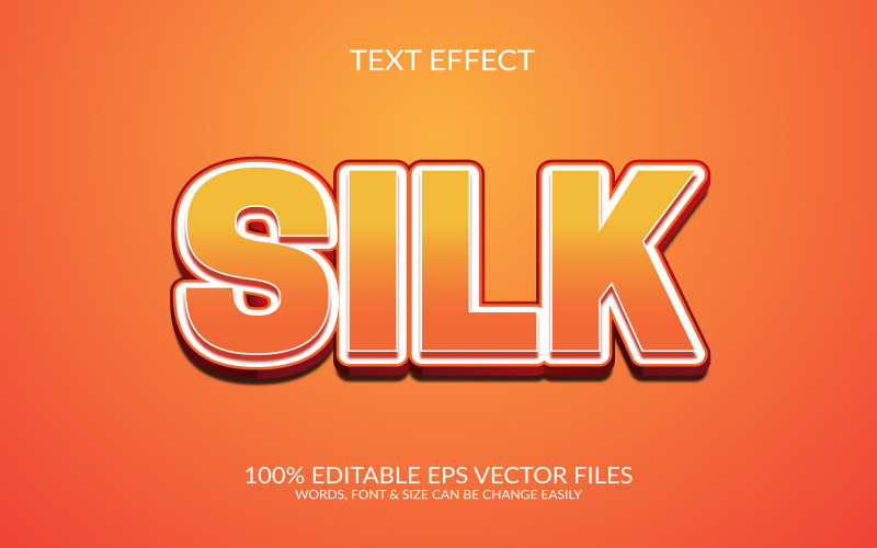 Sidenvektor redigerbar 3D-texteffektdesign.