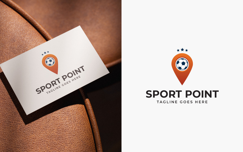 Sport Point Soccer Logotypdesign