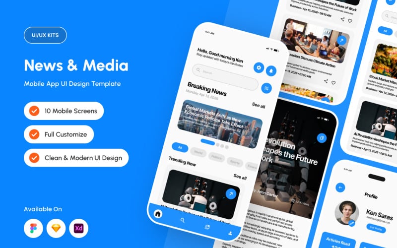 Globo - Application mobile d'actualités et de médias