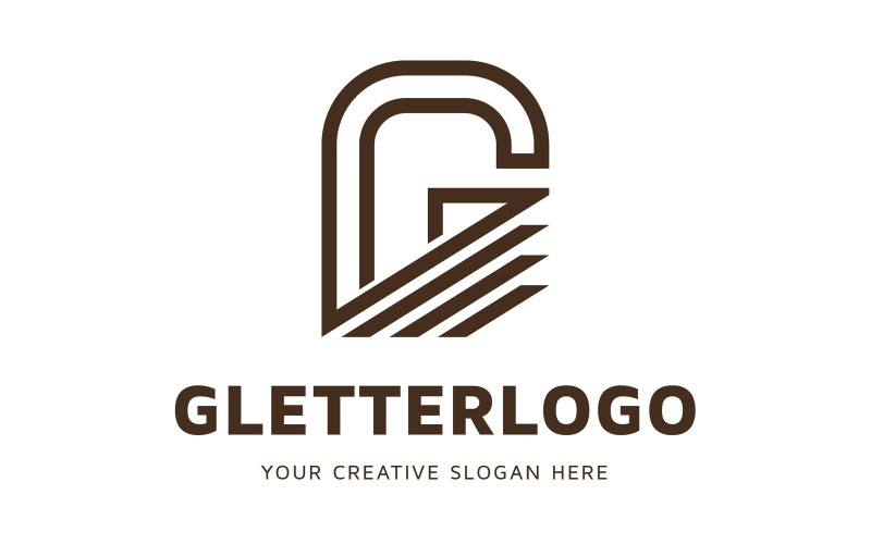 Nuovo logo creativo con la lettera G