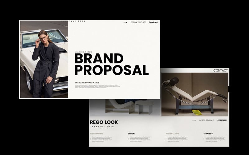 Rego | Modello di proposta di branding
