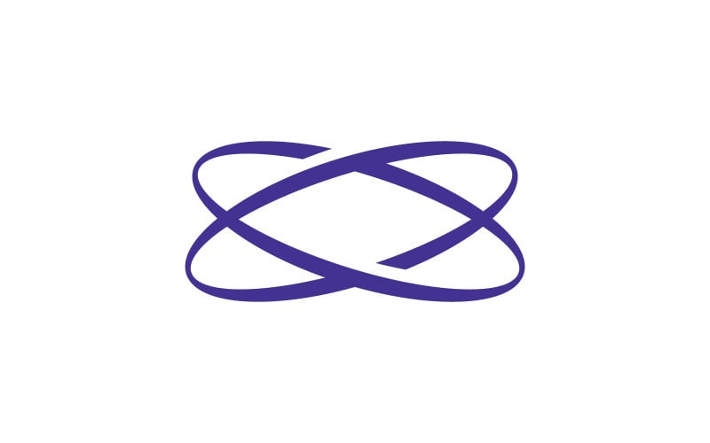Infinity-logotyp vektor malldesign V0