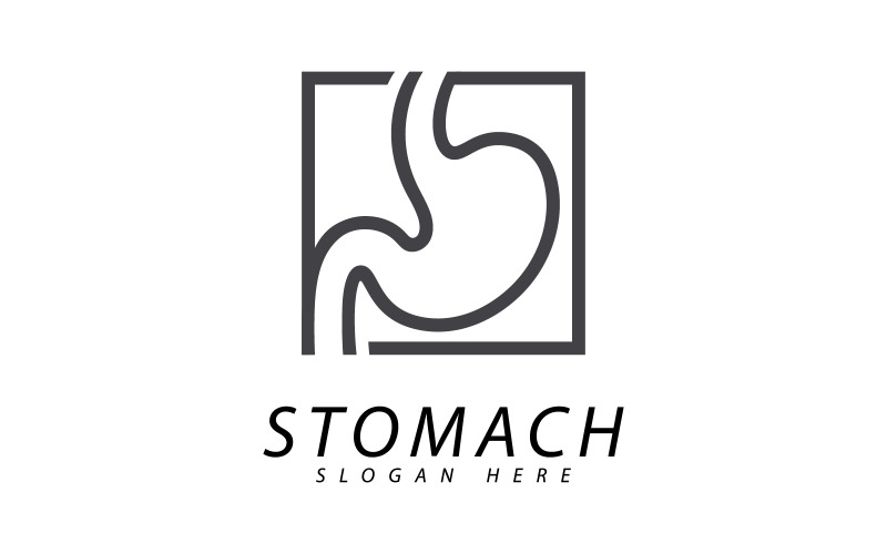 Magvårdslogotypvektordesignmall V0