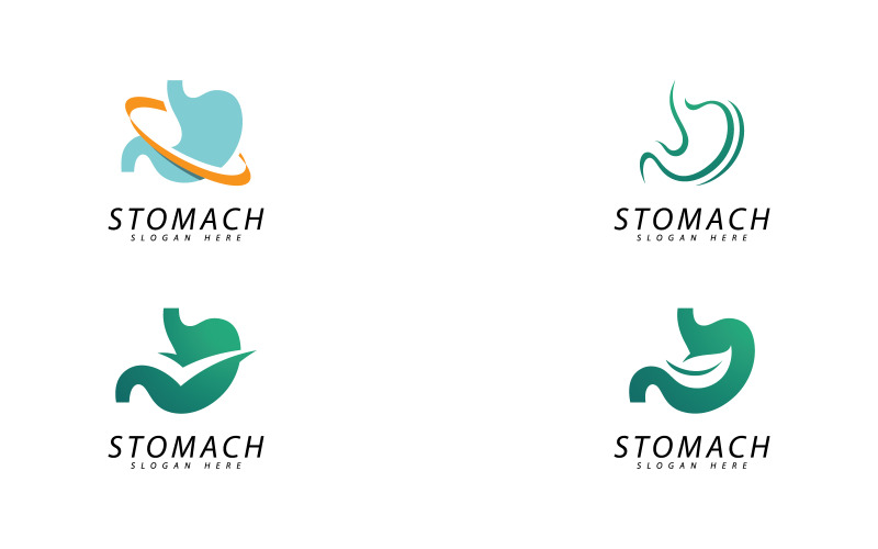 Magvårdslogotypvektordesignmall V15
