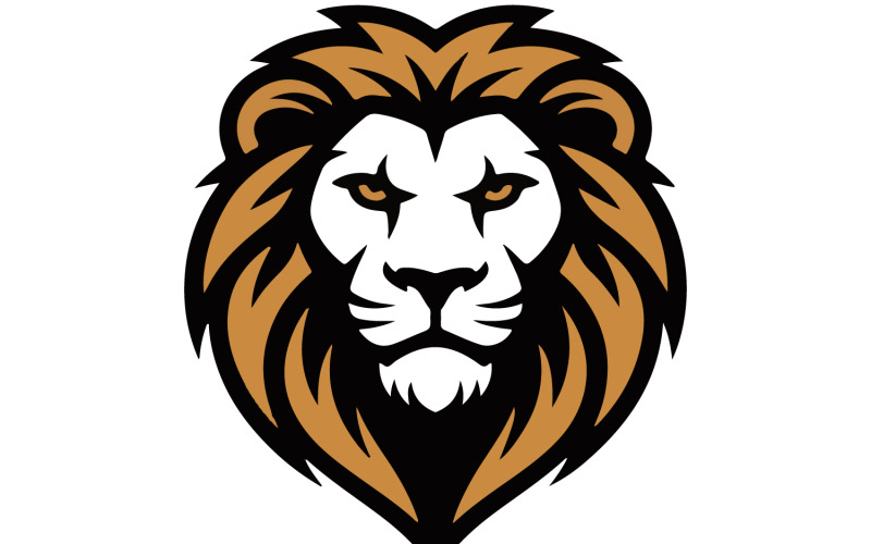 Design audace del logo di un animale in formato vettoriale per un branding moderno con mascotte.