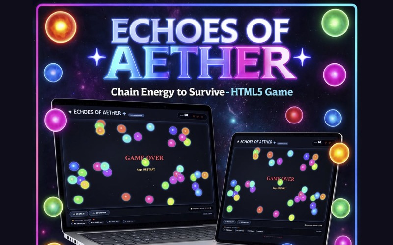 ÉCHOS D'ÉTHER | Jeux HTML5