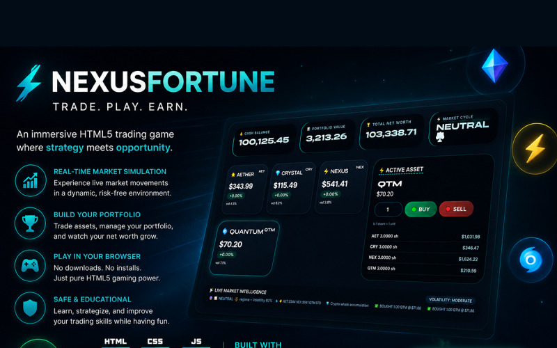 NEXUSFORTUNE | Финансы | HTML5 игры