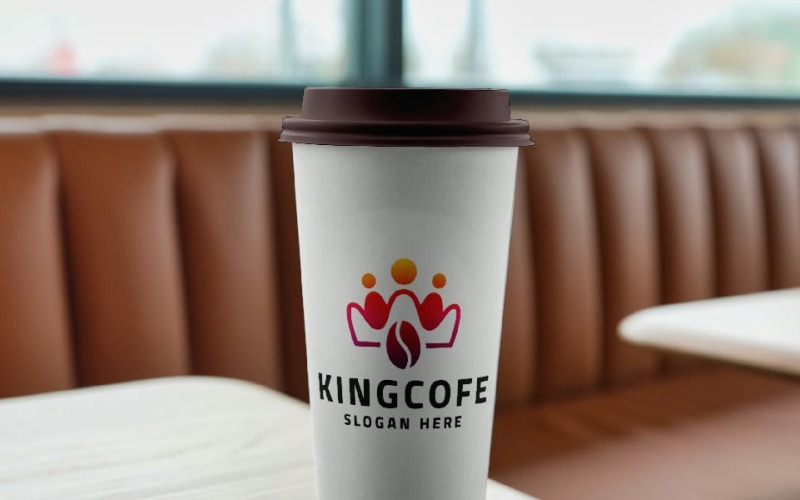 Logotipo de Modern Coffee King Crown