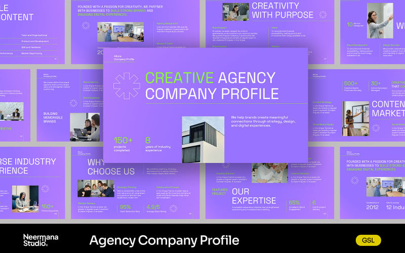 Профиль компании Purple Creative Agency GSL