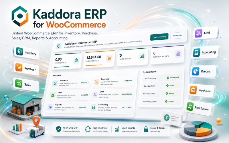 Плагин Kaddora ERP для WooCommerce