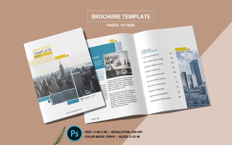 Business Corporate Brochure Template