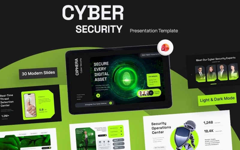 Ciphera - Cyber Security PowerPoint