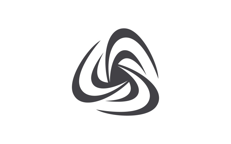 Turbine logo designs, Wind Power energy logo V3