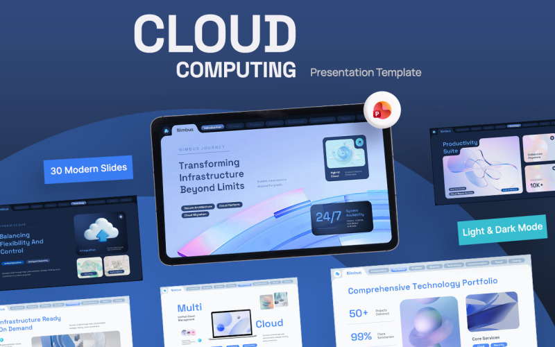 Nimbus - Презентация PowerPoint по облачным вычислениям