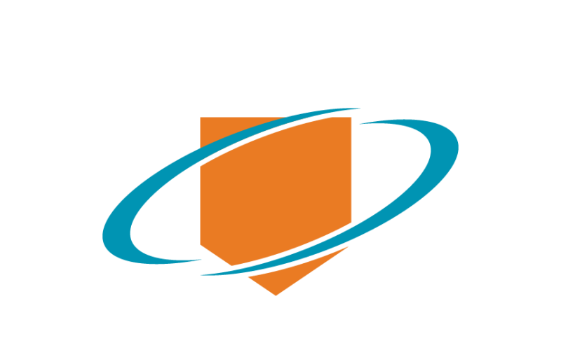 Sköld Enkel Logotypmall
