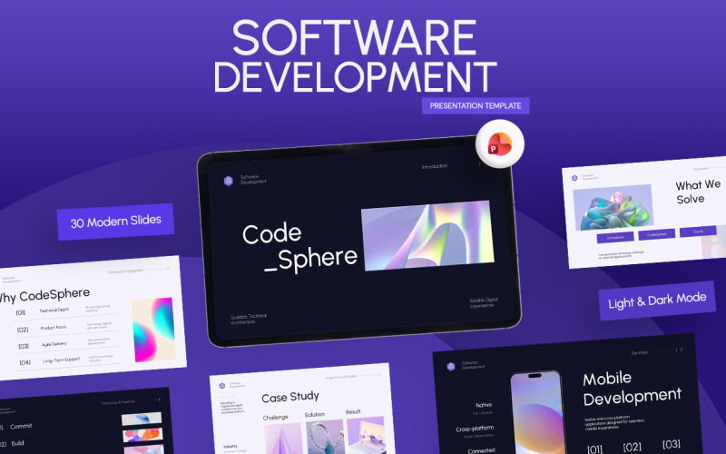 CodeSphere - Presentazione PowerPoint sullo sviluppo software