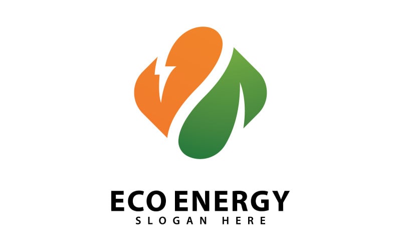 Eco Energy Vector Logotypsymbol 6
