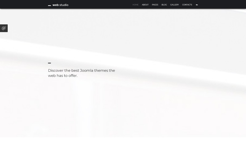 Web Studio Joomla-sjabloon