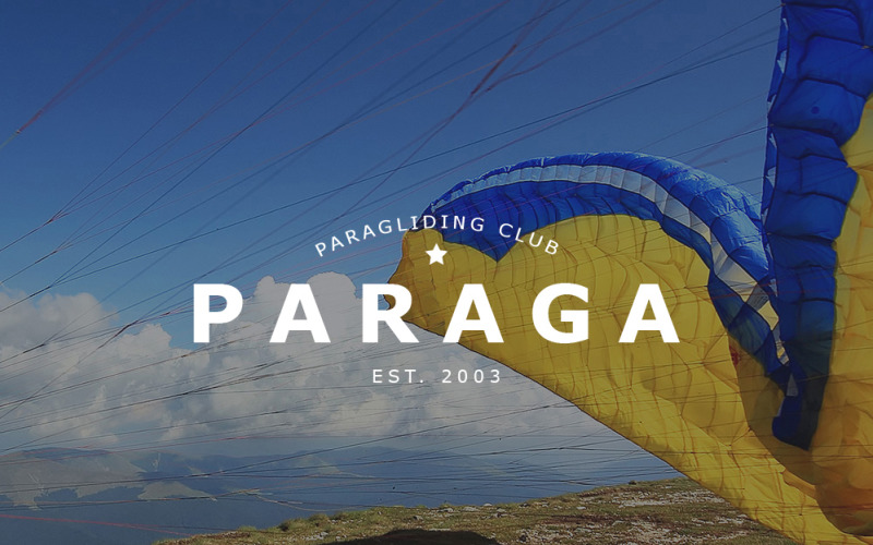 Paragliding Responsive Nieuwsbrief Template