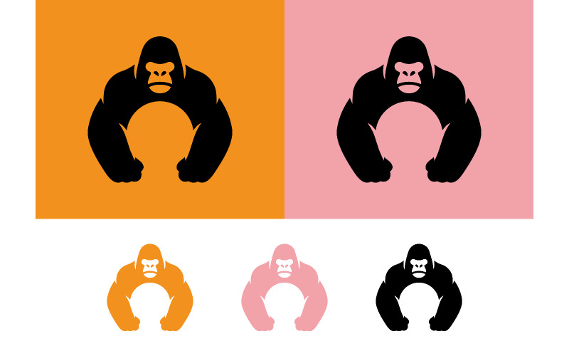 Elemento grafico del logo Forza del gorilla.