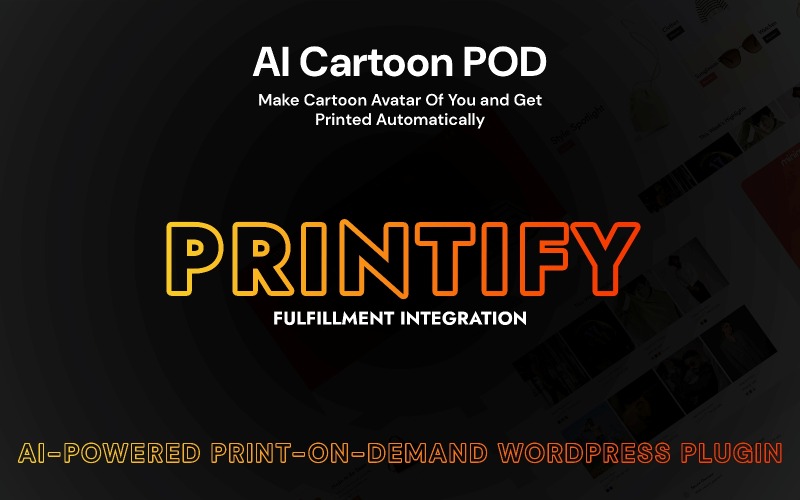 AI Cartoon POD – Plugin WordPress d'impression à la demande basé sur l'IA