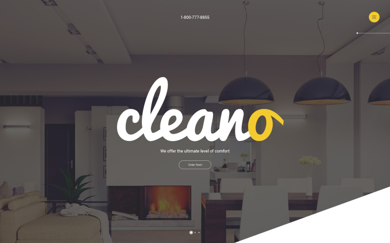 Cleano网站模板