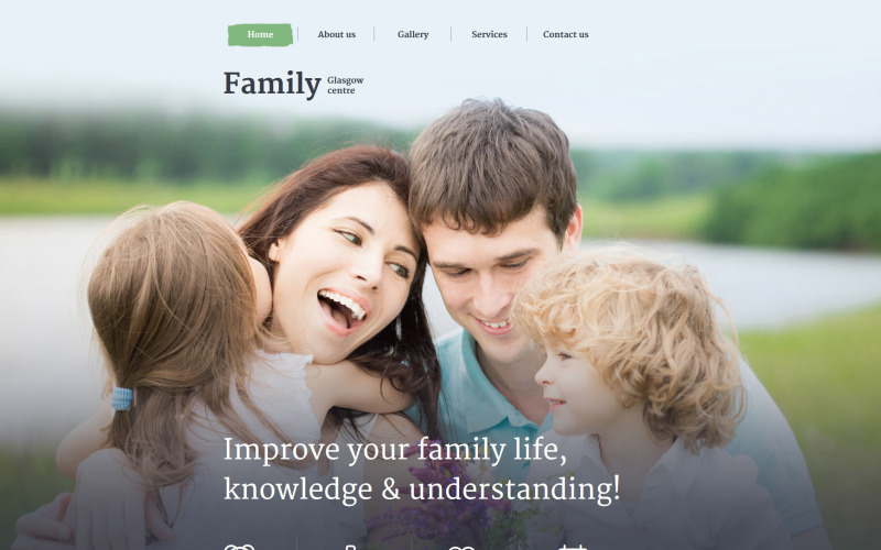Family Centre Website Template