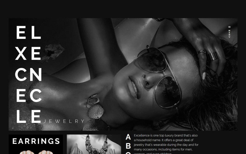 Jewelry Responsive Website Template