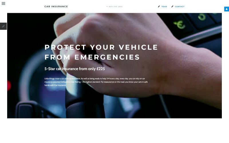 Bilar och motorcyklar Responsive Joomla-mall