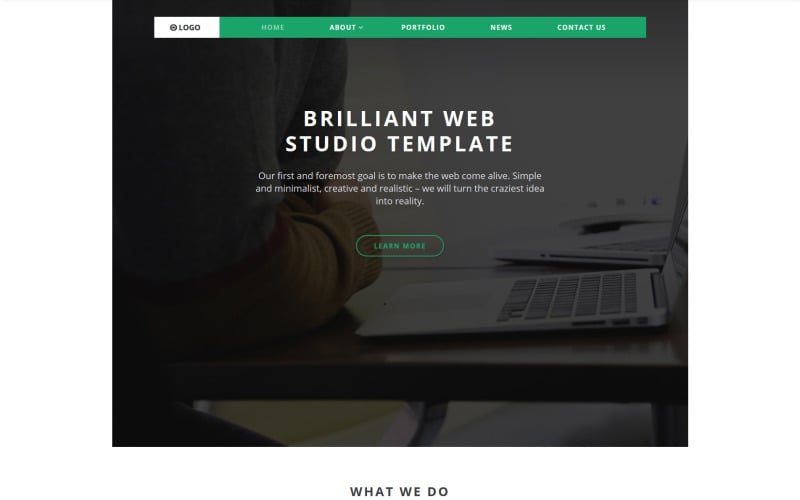 Design Studio Responsive Website Template