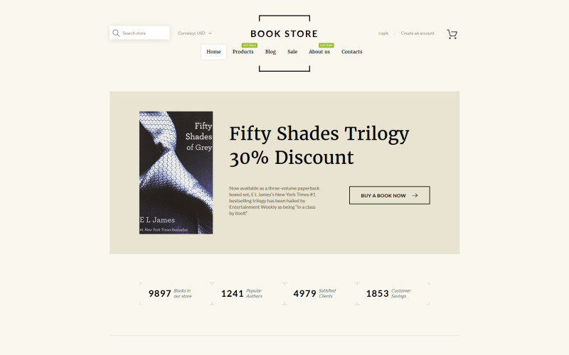 Tema de Shopify para tienda de libros