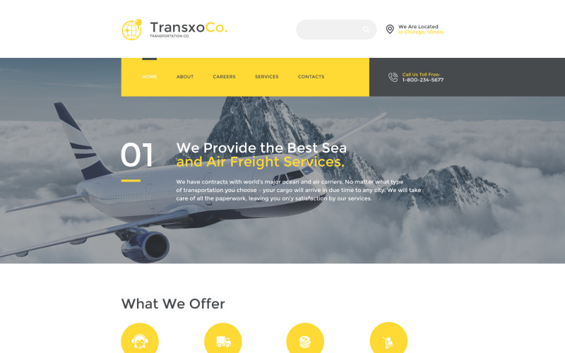 TransxoCo. Modelo de site