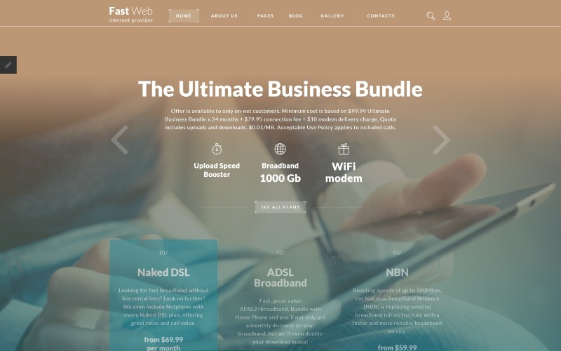 быстрый веб-шаблон joomla