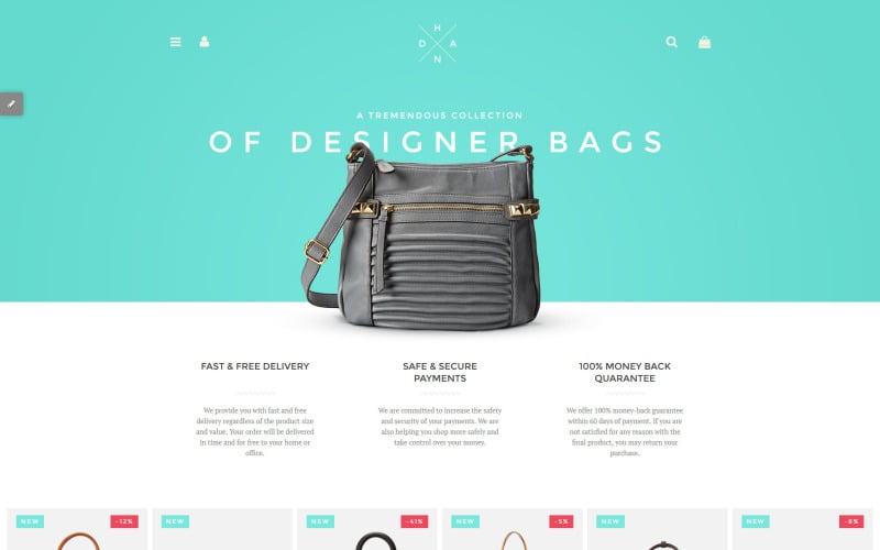 Handbag Boutique Shopify Teması