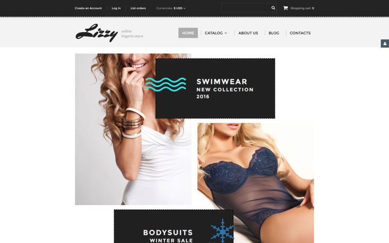 шаблон lizzy virtuemart