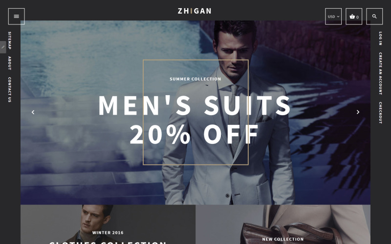 Zhigan Shopify-thema