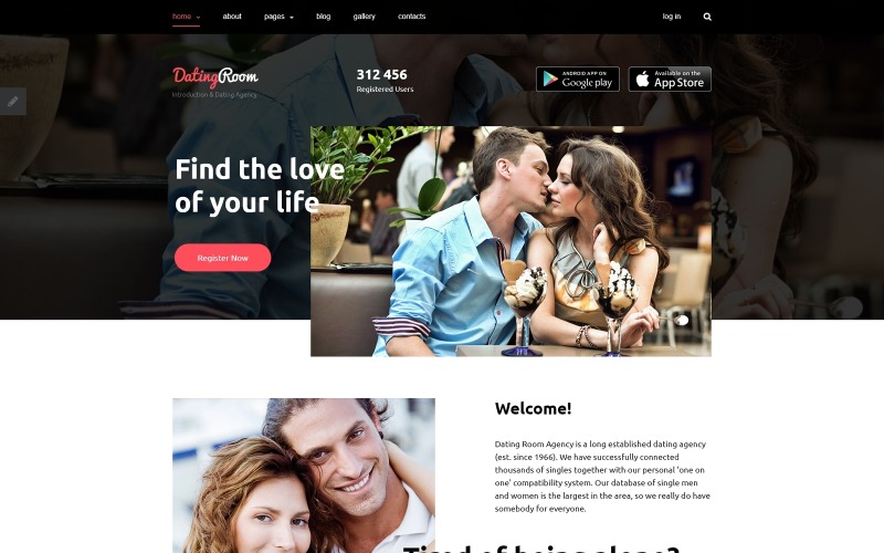 DatingRoom Joomla模板
