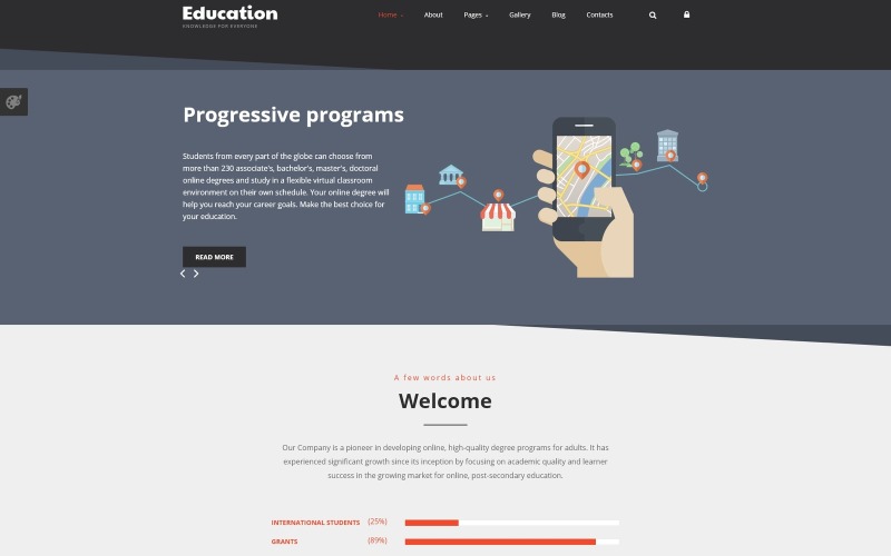 шаблон education joomla