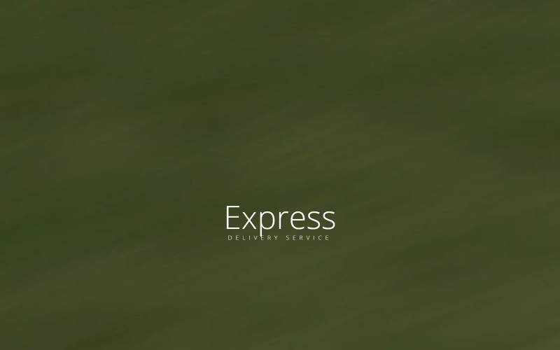 Express målsidesmall