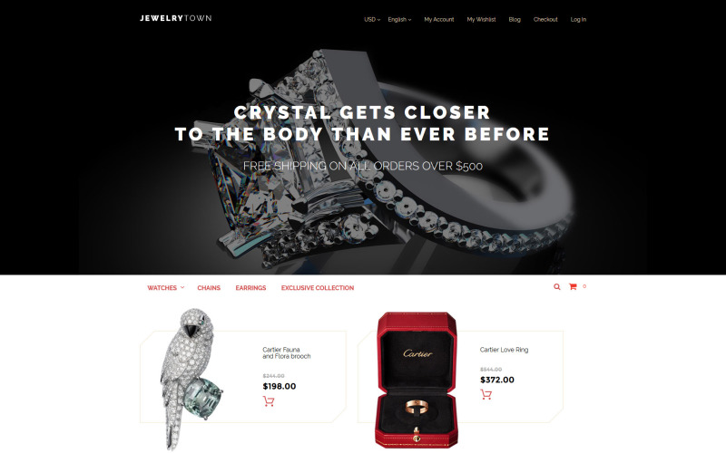 тема jewelrytown magento