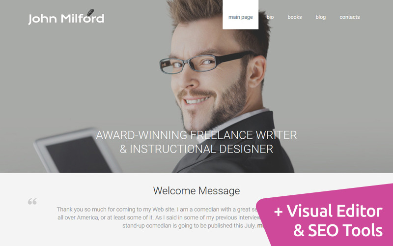 автор шаблона moto cms 3